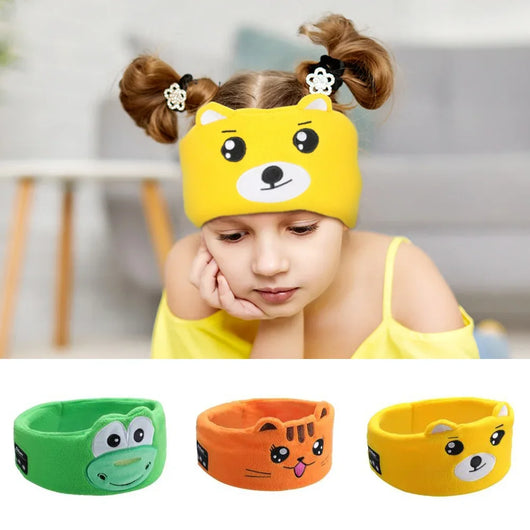 Wireless Over Ear Headband Headphones Sleeping Headband With Microphone Kids Headphones For School Travel Sleep